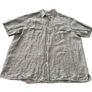 Michael Kors Linen short Shirt  size XL